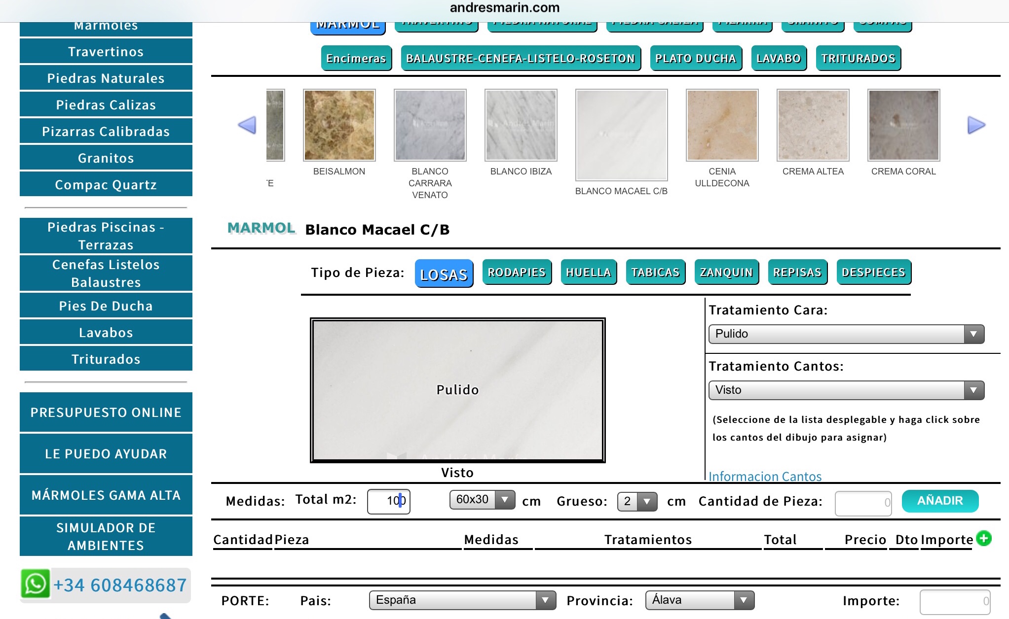 precio suelos de marmol archivos - ANDRES MARIN