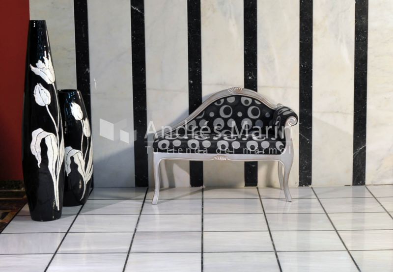 aplacado marmol blanco