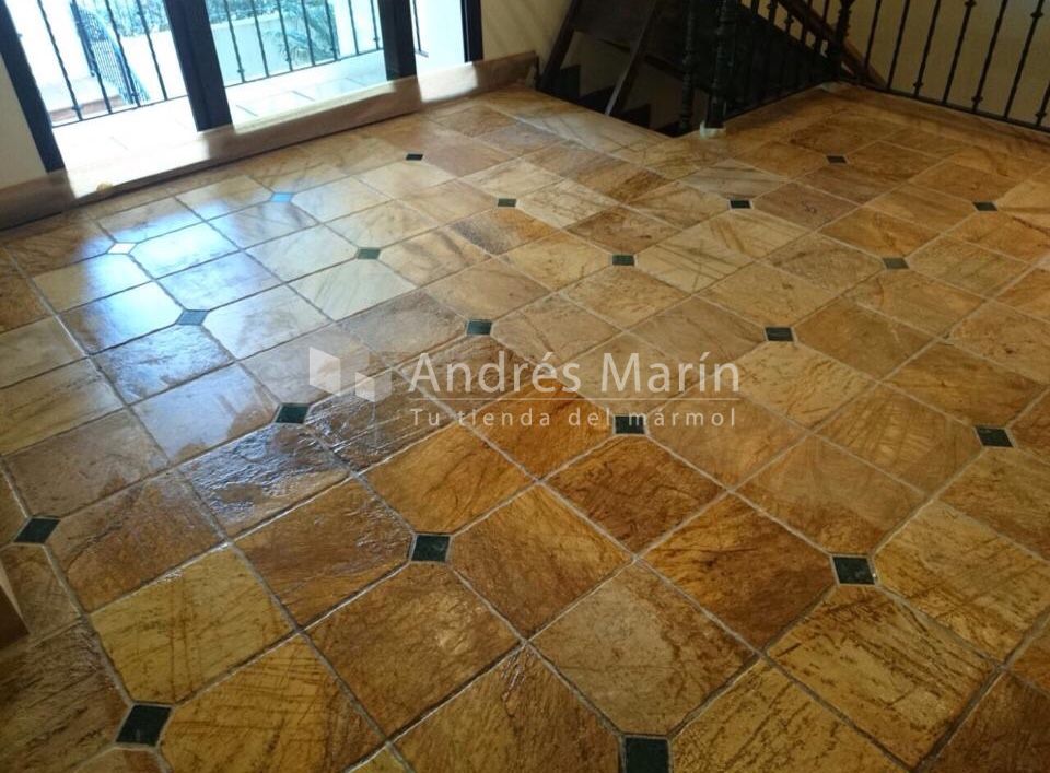 marmol envejecido amarillo