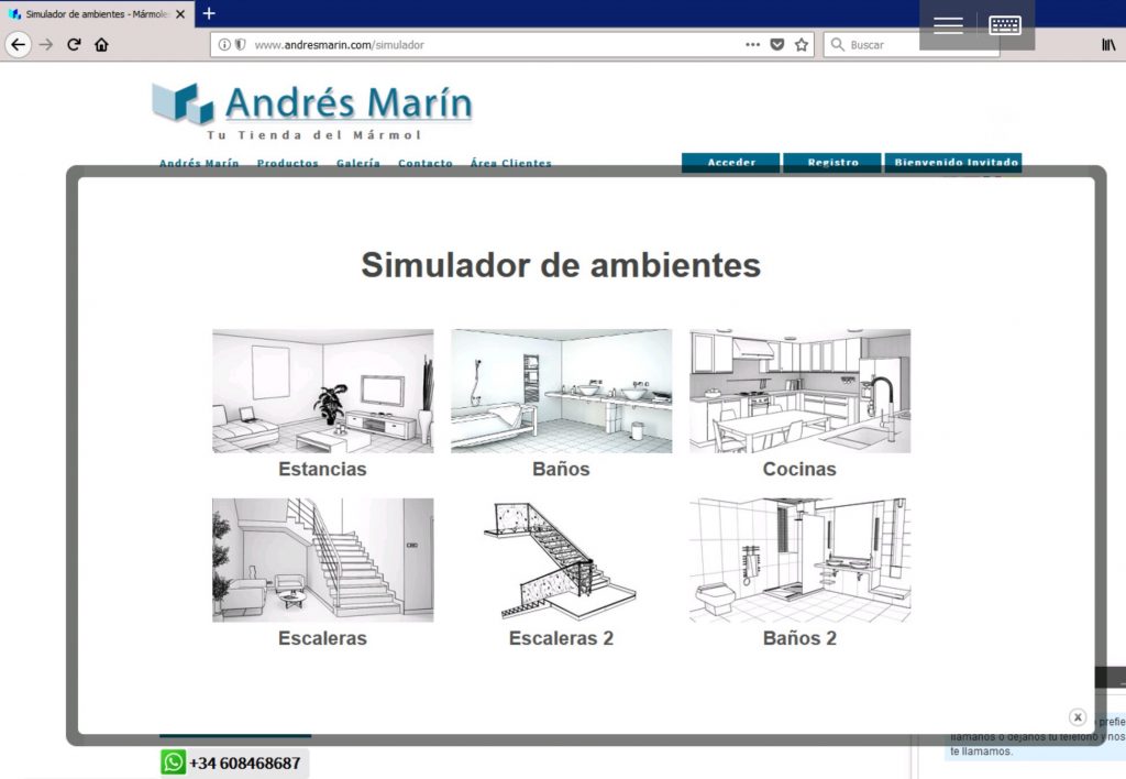 decoracion simulacion ambientes marmoles